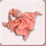 Flanel roze blauw